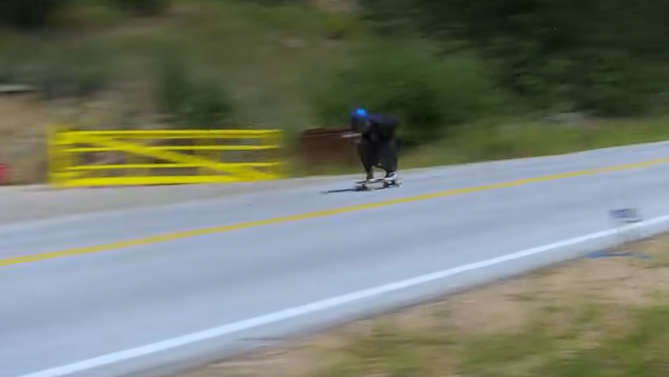 长板速降世界记录